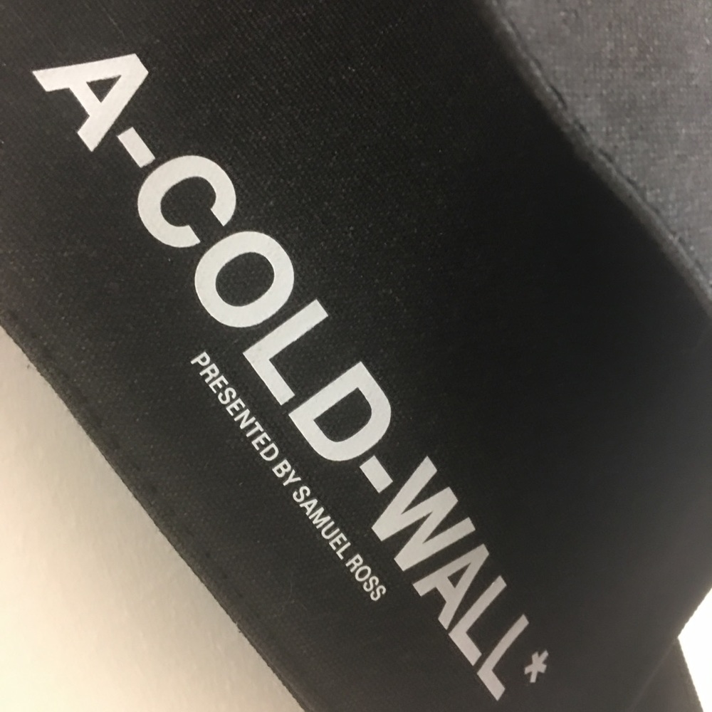 A-Cold-Wall side bag